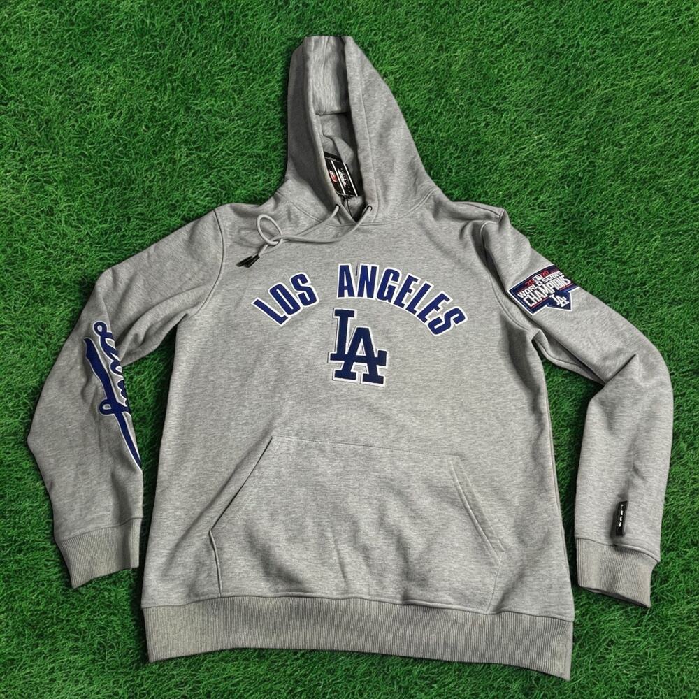Pro Standard LA Dodgers Gray Classic Men’s Hoodie – Size Medium | NWT